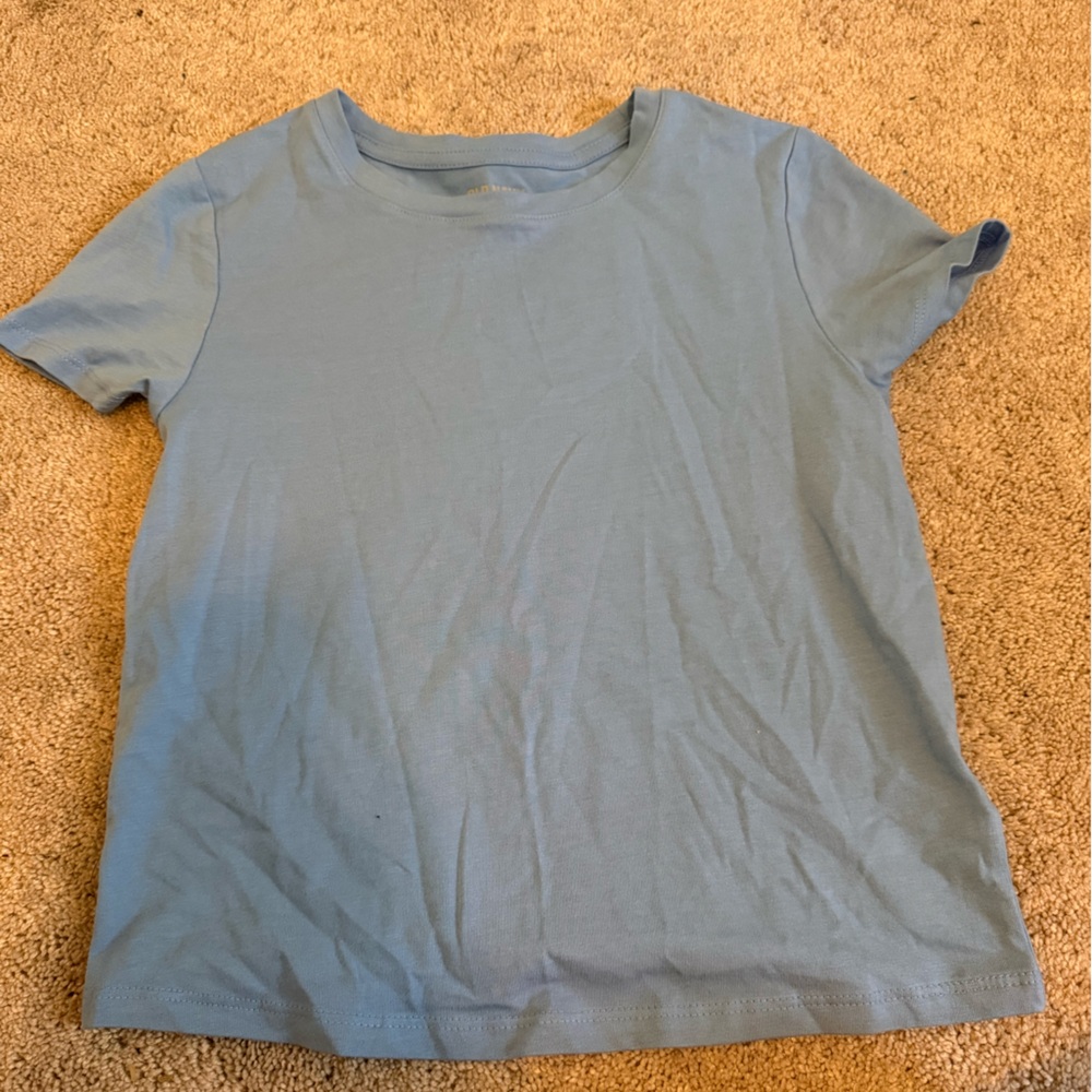 Old Navy Men's Sky Blue Short Sleeve Tee